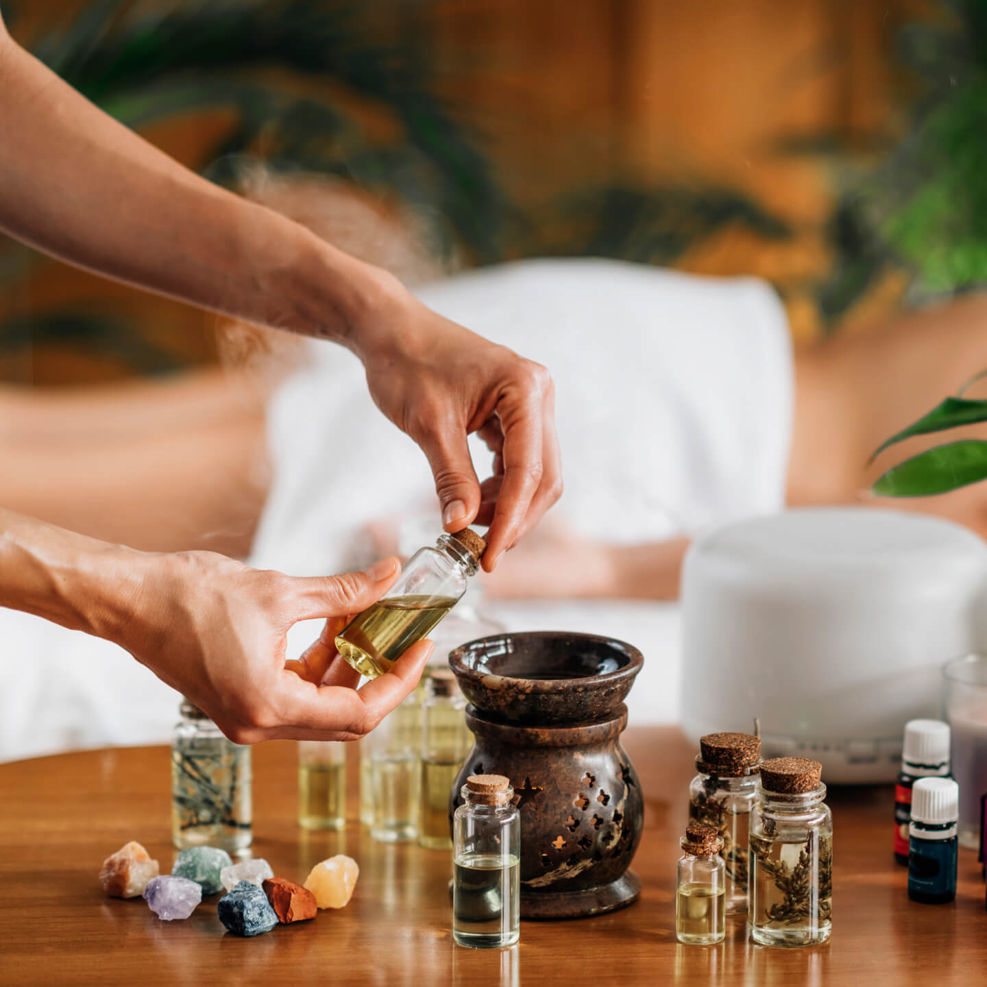 Massage liệu pháp hương thơm Ayurveda